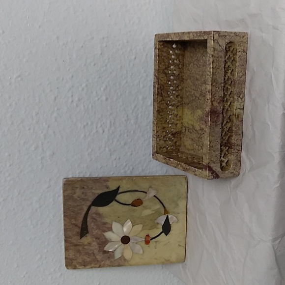 Trinkets Boxes Jewelry Storage containers Bundle Of 5 - Picture 16 of 17